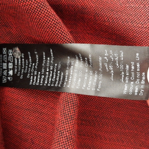 CCX City Chic XXL/24 Red Black Plaid Pleated Buckle Strap V-Neck Dress - Picture 10 of 14